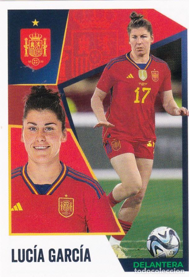 Cromos de f&uacute;tbol: &iexcl; VAMOS SELECCI&Oacute;N ! DE CARREFOUR N&ordm; 59 LUC&Iacute;A GARC&Iacute;A (M-18)