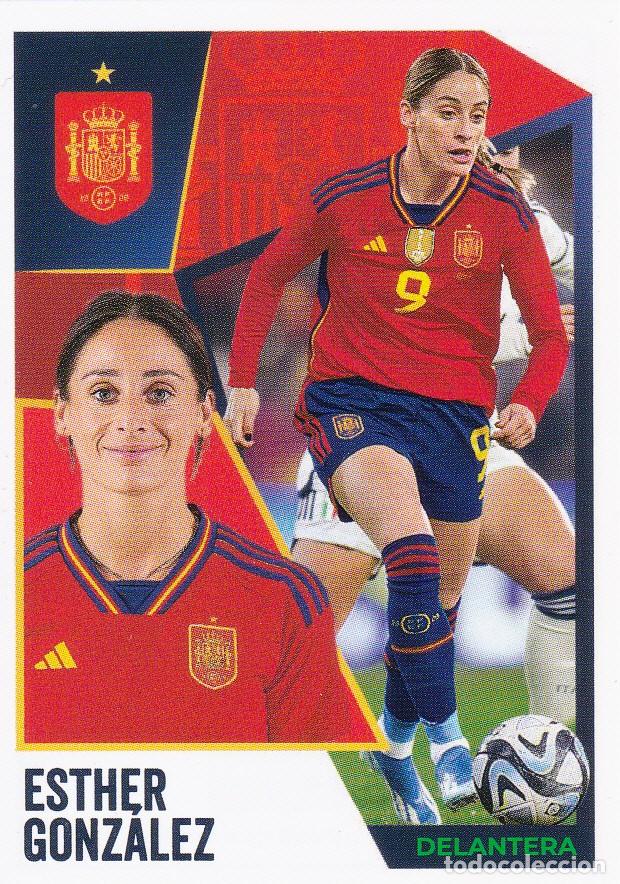 Cromos de f&uacute;tbol: &iexcl; VAMOS SELECCI&Oacute;N ! DE CARREFOUR N&ordm; 61 ESTHER GONZ&Aacute;LEZ (M-18)