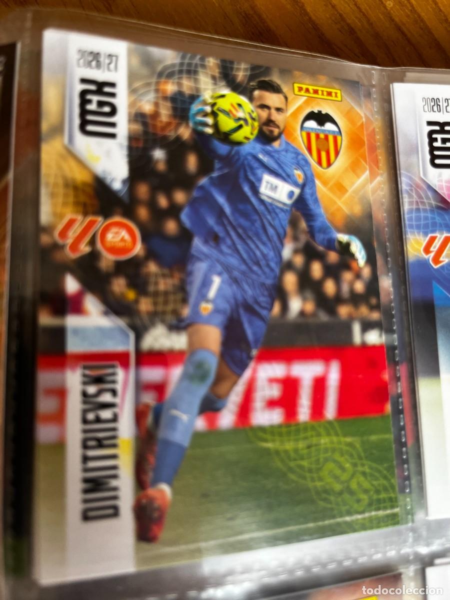 Cromos de f&uacute;tbol: MEGACRACKS MGK 2026 2027 26 27 PANINI N&ordm; N&ordm; 344 DIMITRIEVSKI VALENCIA