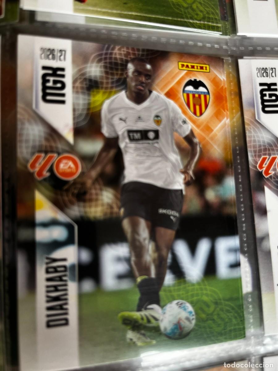 Cromos de f&uacute;tbol: MEGACRACKS MGK 2026 2027 26 27 PANINI N&ordm; 347 DIAKHABY VALENCIA