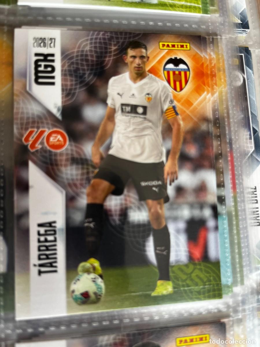 Cromos de f&uacute;tbol: MEGACRACKS MGK 2026 2027 26 27 PANINI N&ordm; 348 TARREGA VALENCIA