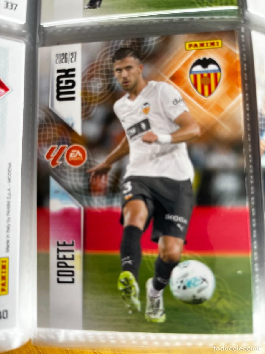 Cromos de f&uacute;tbol: MEGACRACKS MGK 2026 2027 26 27 PANINI N&ordm; 349 COPETE VALENCIA
