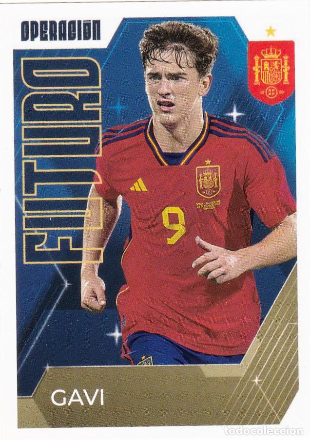 Cromos de f&uacute;tbol: &iexcl; VAMOS SELECCI&Oacute;N ! DE CARREFOUR N&ordm; 68 GAVI * FUTURO * (M-18)