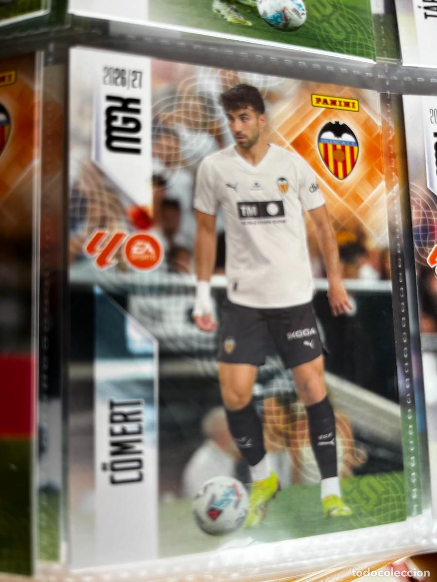 Cromos de f&uacute;tbol: MEGACRACKS MGK 2026 2027 26 27 PANINI N&ordm; 350 COMERT VALENCIA