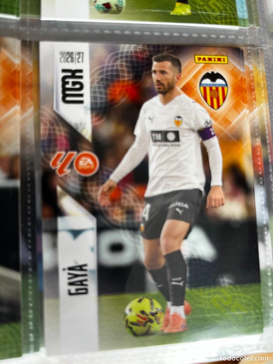 Cromos de f&uacute;tbol: MEGACRACKS MGK 2026 2027 26 27 PANINI N&ordm; 351 GAYA VALENCIA