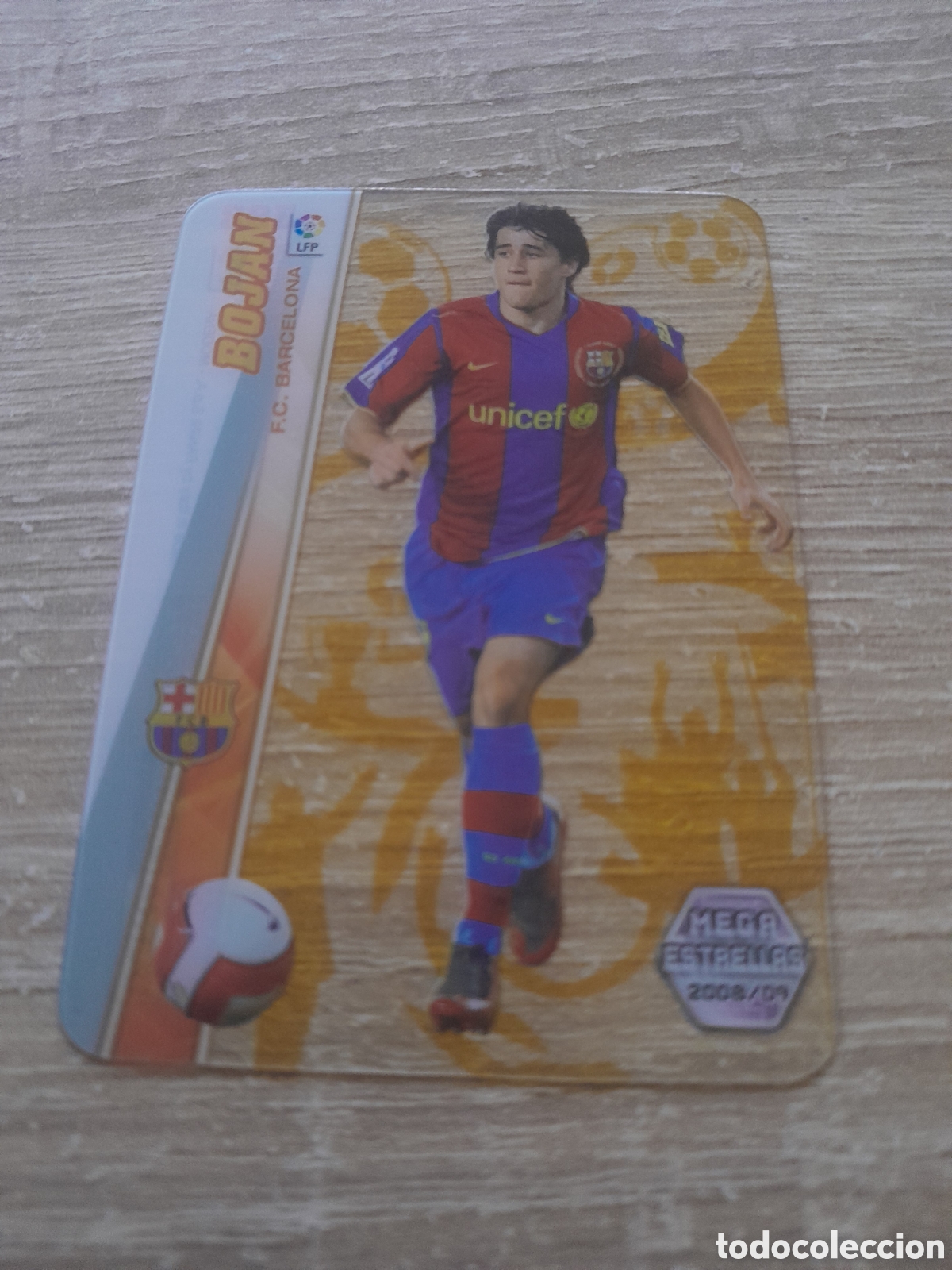 Cromos de f&uacute;tbol: ultracards n&ordm; 388 bojan barcelona megacracks 2008 2009 08 09 liga mgk