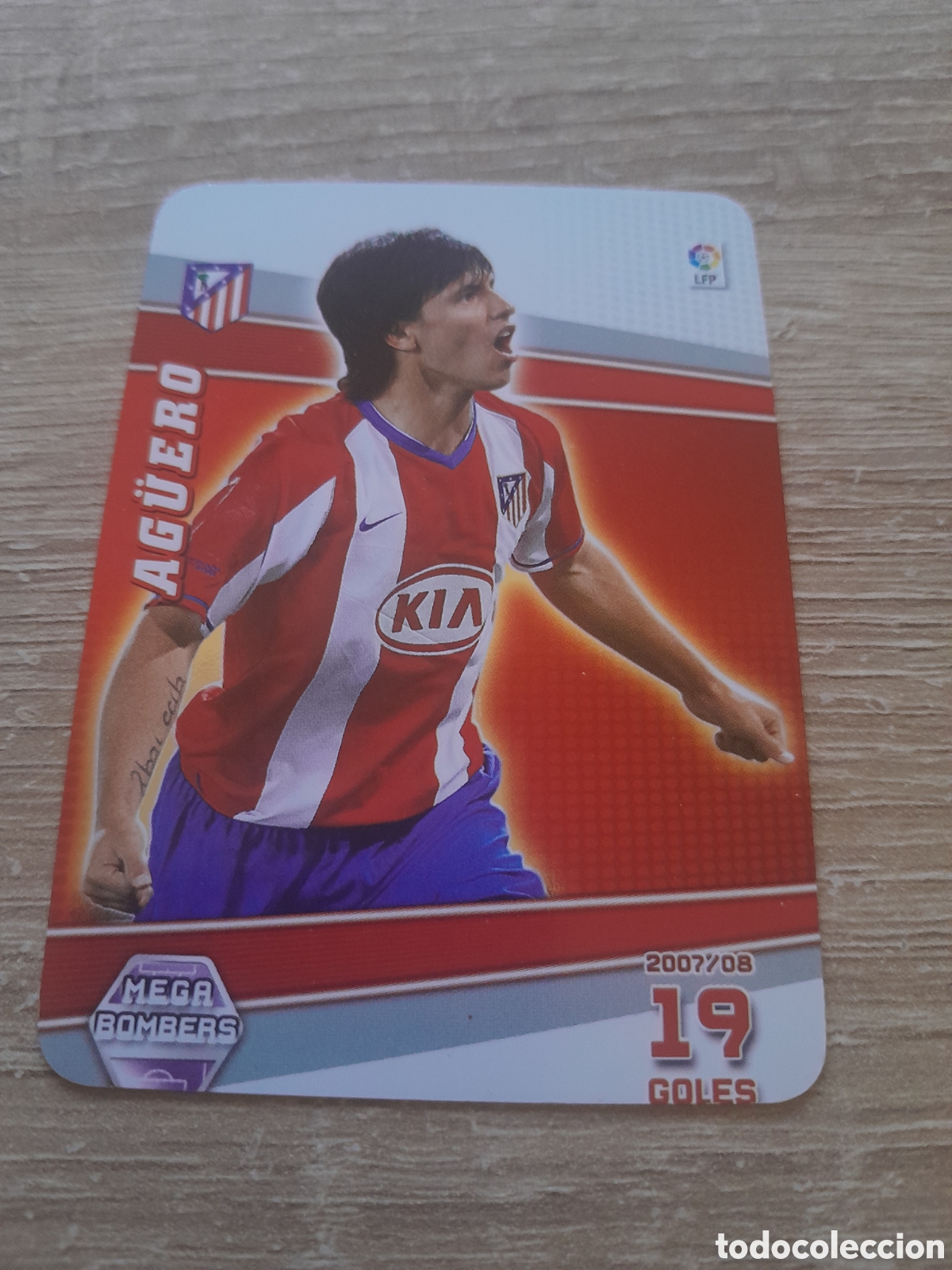 Cromos de f&uacute;tbol: aguero bombers n&ordm; 399 megacracks 2008 2009 08 09 liga mgk