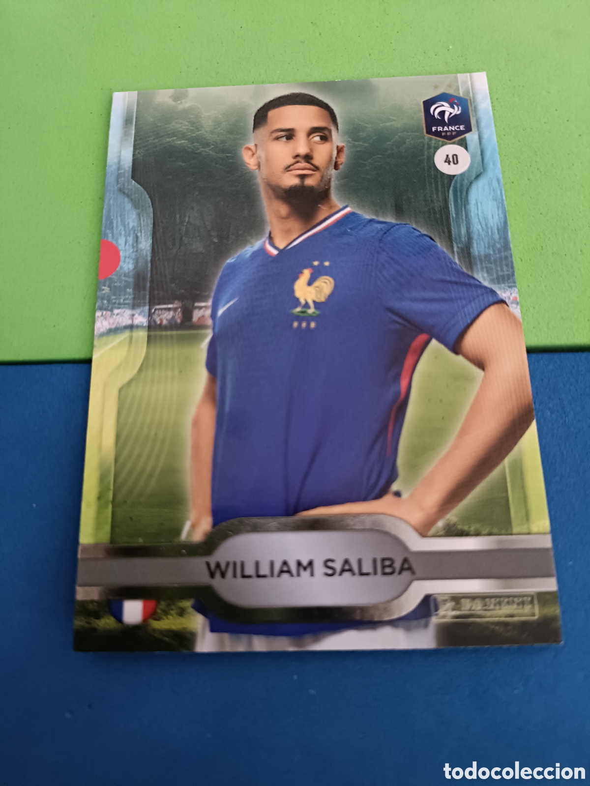 Cromos de Futebol: PANINI FFF BLEU COLLECTIF 2025 - 40 Saliba
