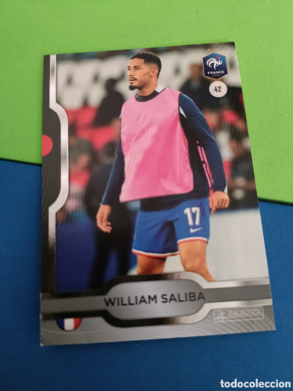 Cromos de Futebol: PANINI FFF BLEU COLLECTIF 2025 - 42 Saliba
