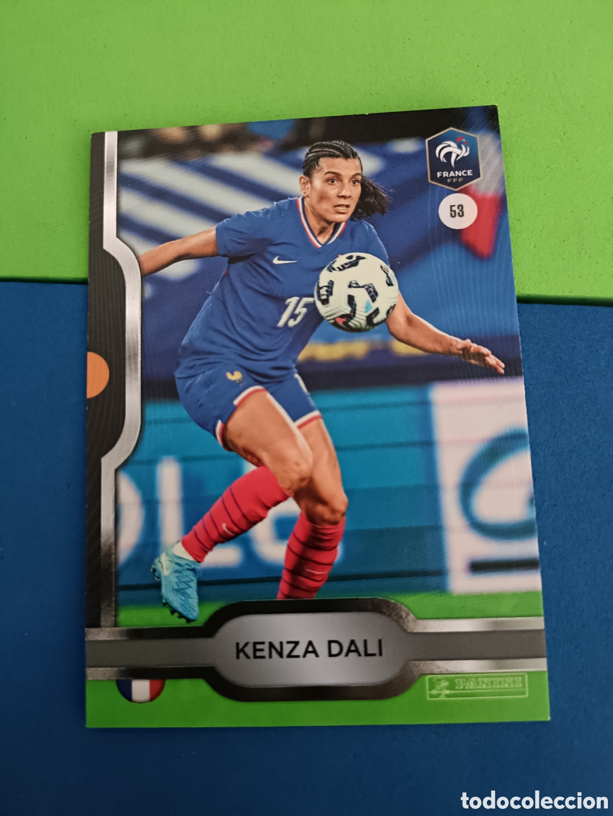 Cromos de f&uacute;tbol: PANINI FFF BLEU COLLECTIF 2025 - 53 Kenza Dali