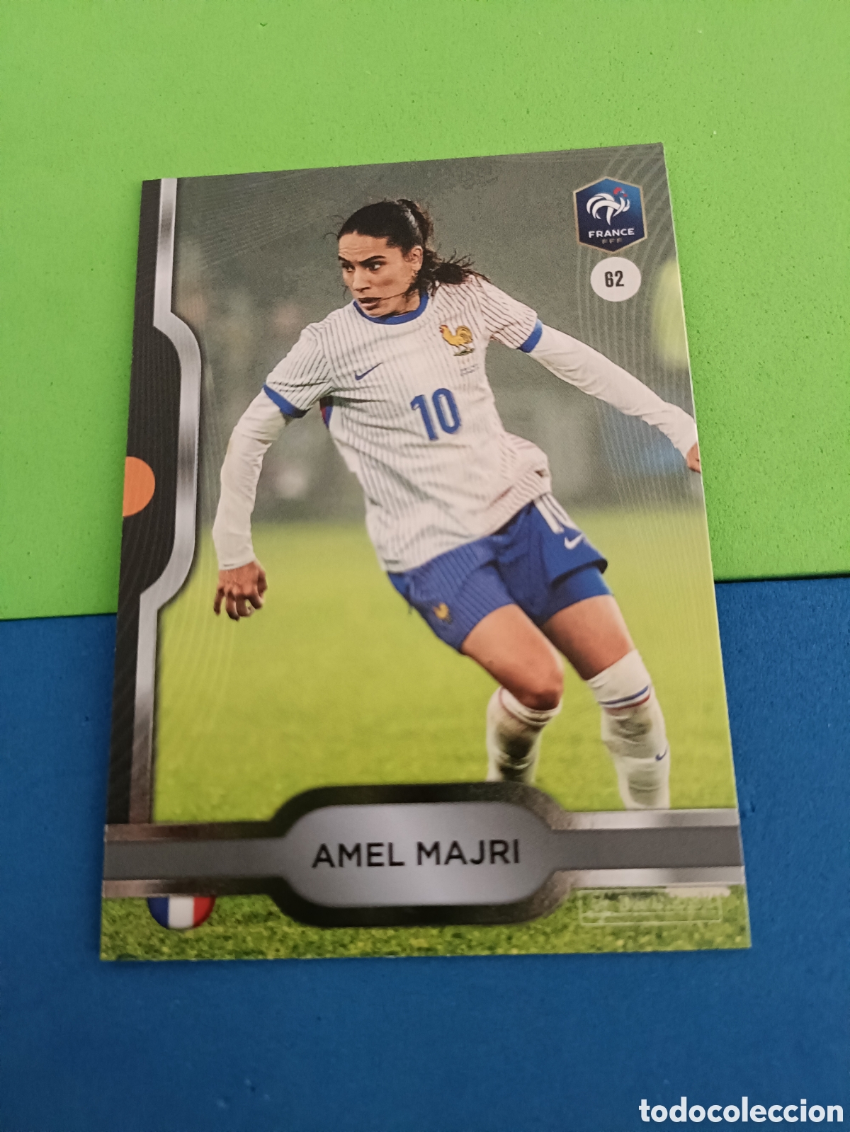 Figurine di Calcio: PANINI FFF BLEU COLLECTIF 2025 - 62 Majri