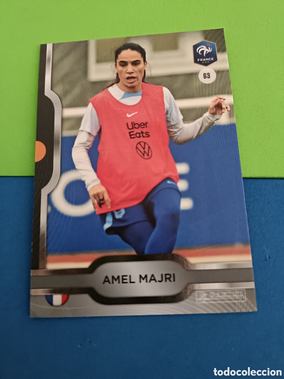 Figurine di Calcio: PANINI FFF BLEU COLLECTIF 2025 - 63 Majri