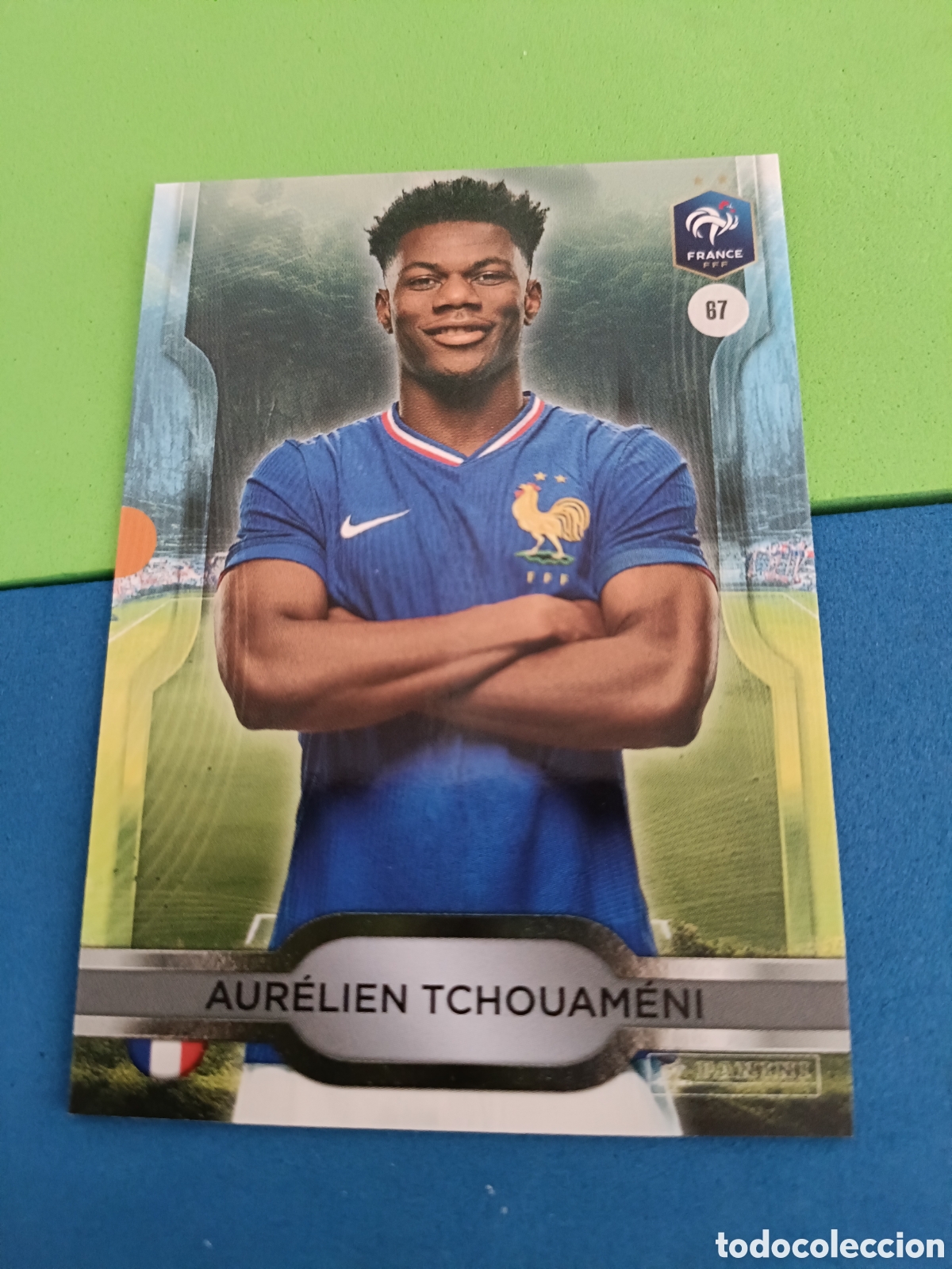 Figurine di Calcio: PANINI FFF BLEU COLLECTIF 2025 - 67 Tchouameni