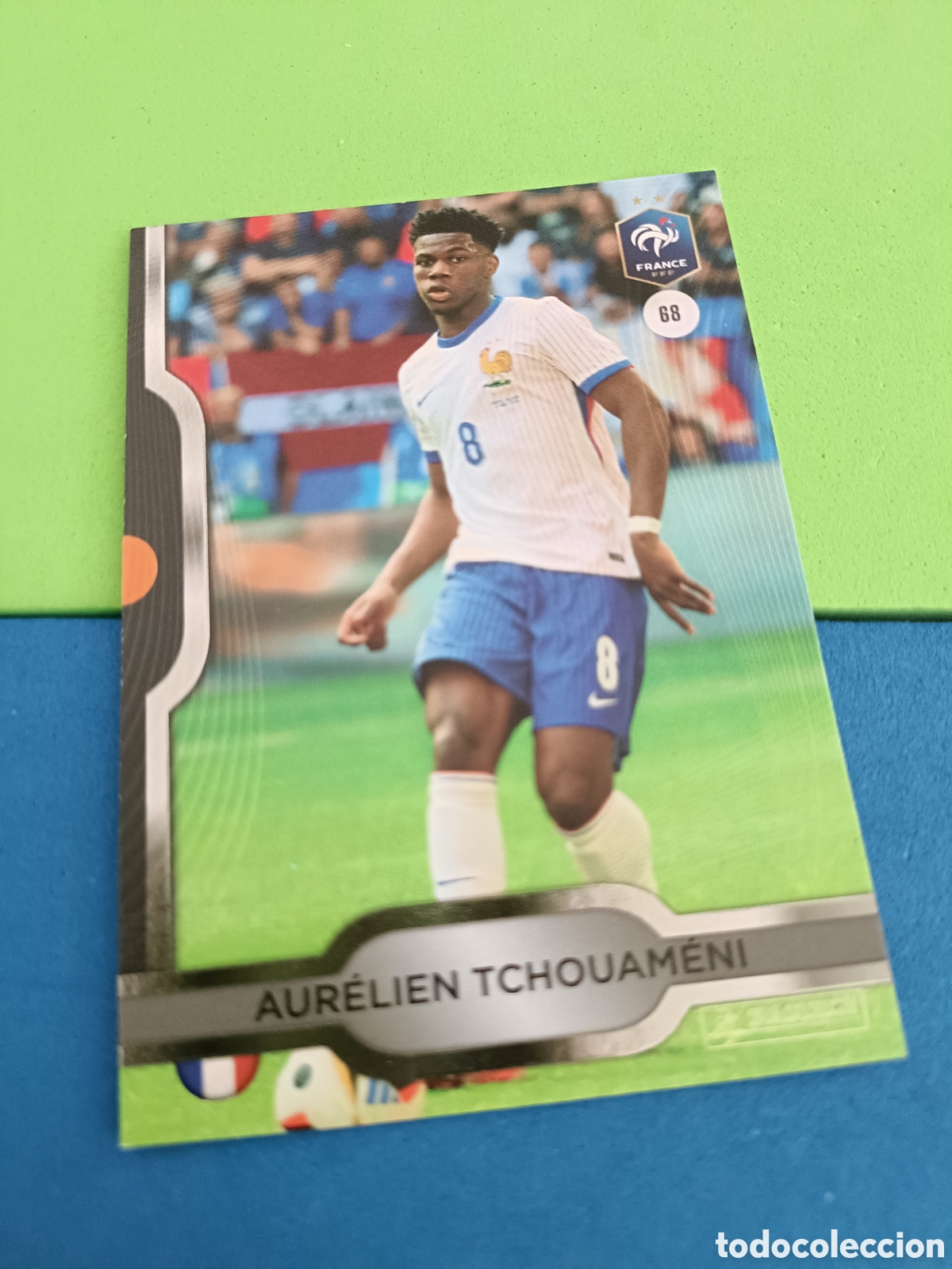Figurine di Calcio: PANINI FFF BLEU COLLECTIF 2025 - 68 Tchouameni