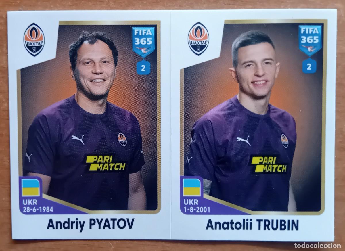Cromos de f&uacute;tbol: Figurina Panini 2022-23 Cromo Fifa 365 2023 Pyatov Trubin Shakthar Donetsk n 406