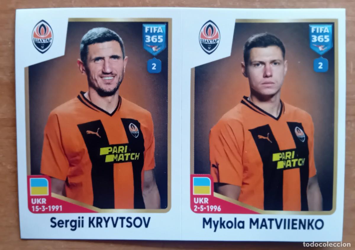 Cromos de f&uacute;tbol: Figurina Panini 2022-23 Cromo Fifa 365 2023 Kryvtsov Matviienko Shakthar Donetsk n 409