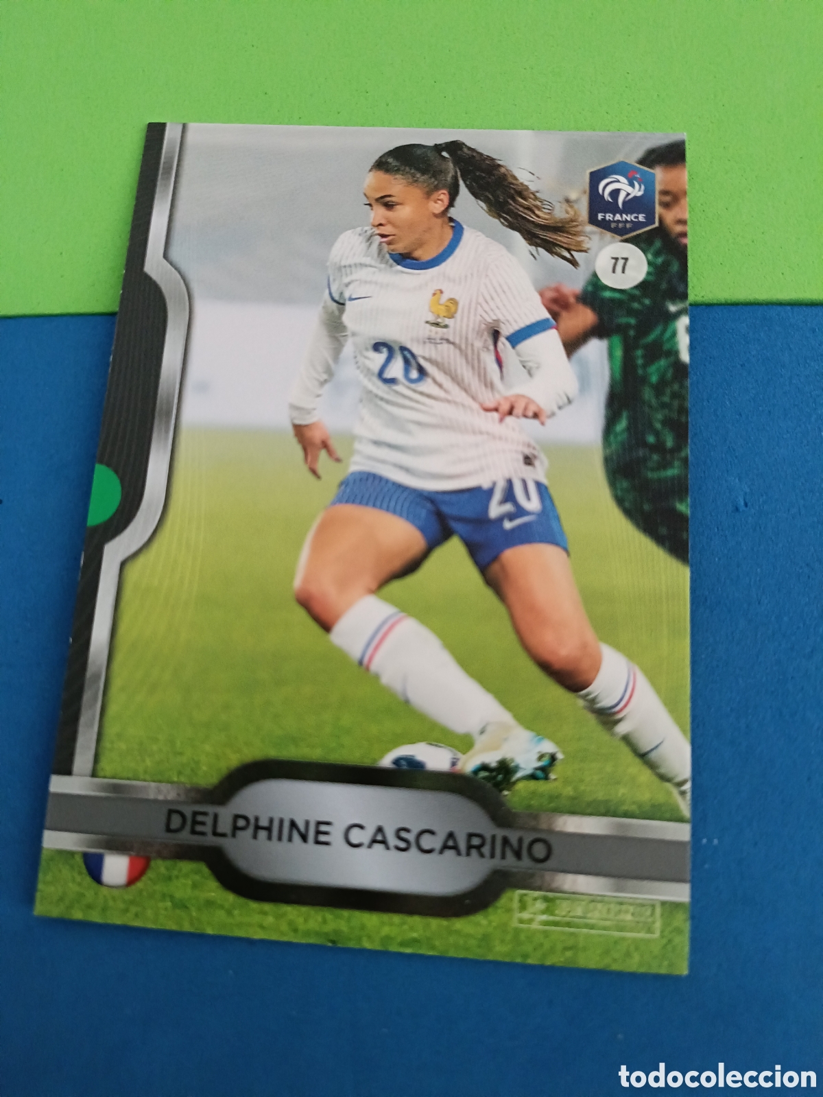 Cromos de f&uacute;tbol: PANINI FFF BLEU COLLECTIF 2025 - 77 Cascarino
