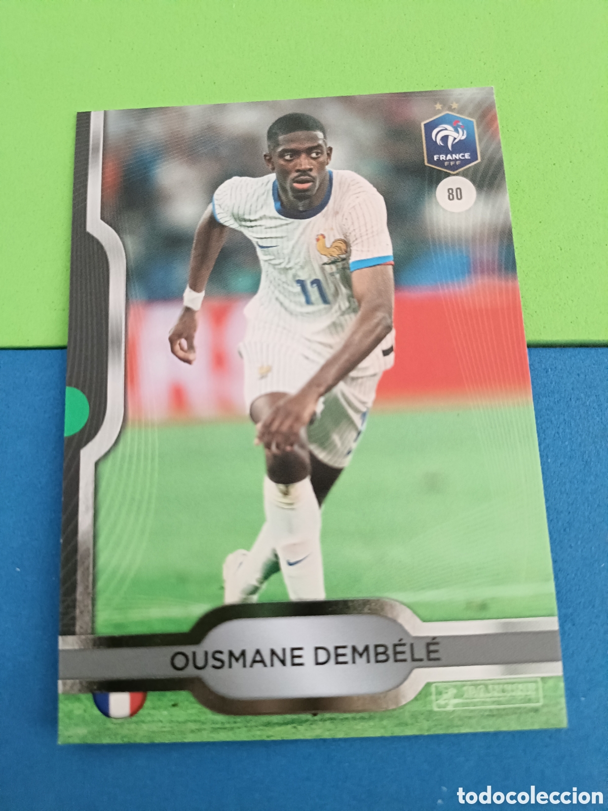 Cromos de f&uacute;tbol: PANINI FFF BLEU COLLECTIF 2025 - 80 Dembele