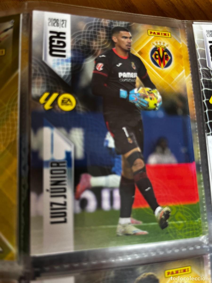 Cromos de f&uacute;tbol: MEGACRACKS MGK 2026 2027 26 27 PANINI N&ordm; 362 LUIZ JUNIOR VILLARREAL