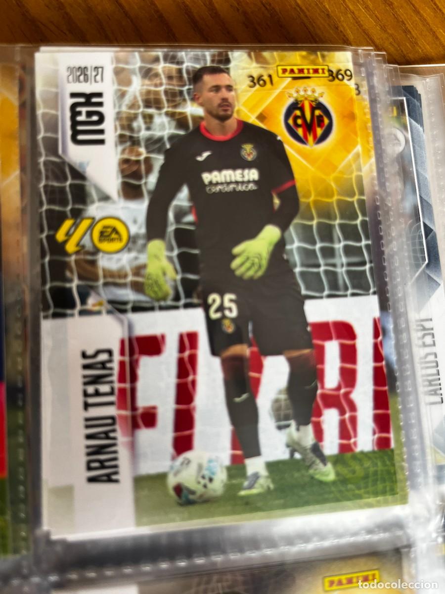 Cromos de f&uacute;tbol: MEGACRACKS MGK 2026 2027 26 27 PANINI N&ordm; 363 ARNAU TENAS VILLARREAL