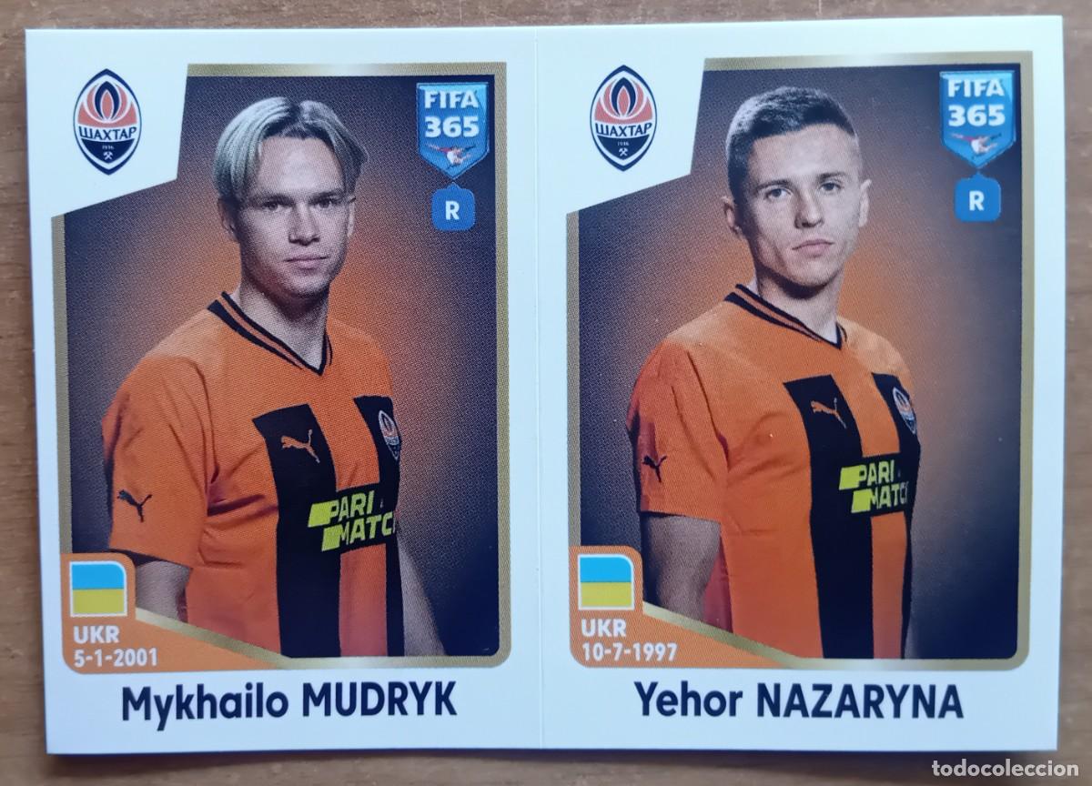 Cromos de f&uacute;tbol: Figurina Panini 2022-23 Cromo Fifa 365 2023 Mudryk Nazaryna Shakthar Donetsk n 414