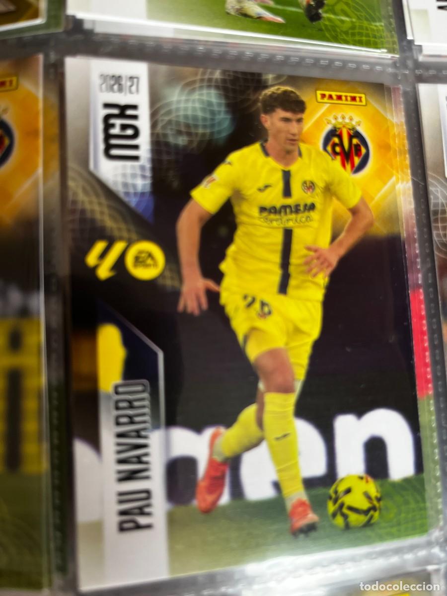 Cromos de f&uacute;tbol: MEGACRACKS MGK 2026 2027 26 27 PANINI N&ordm; 365 PAU NAVARRO VILLARREAL