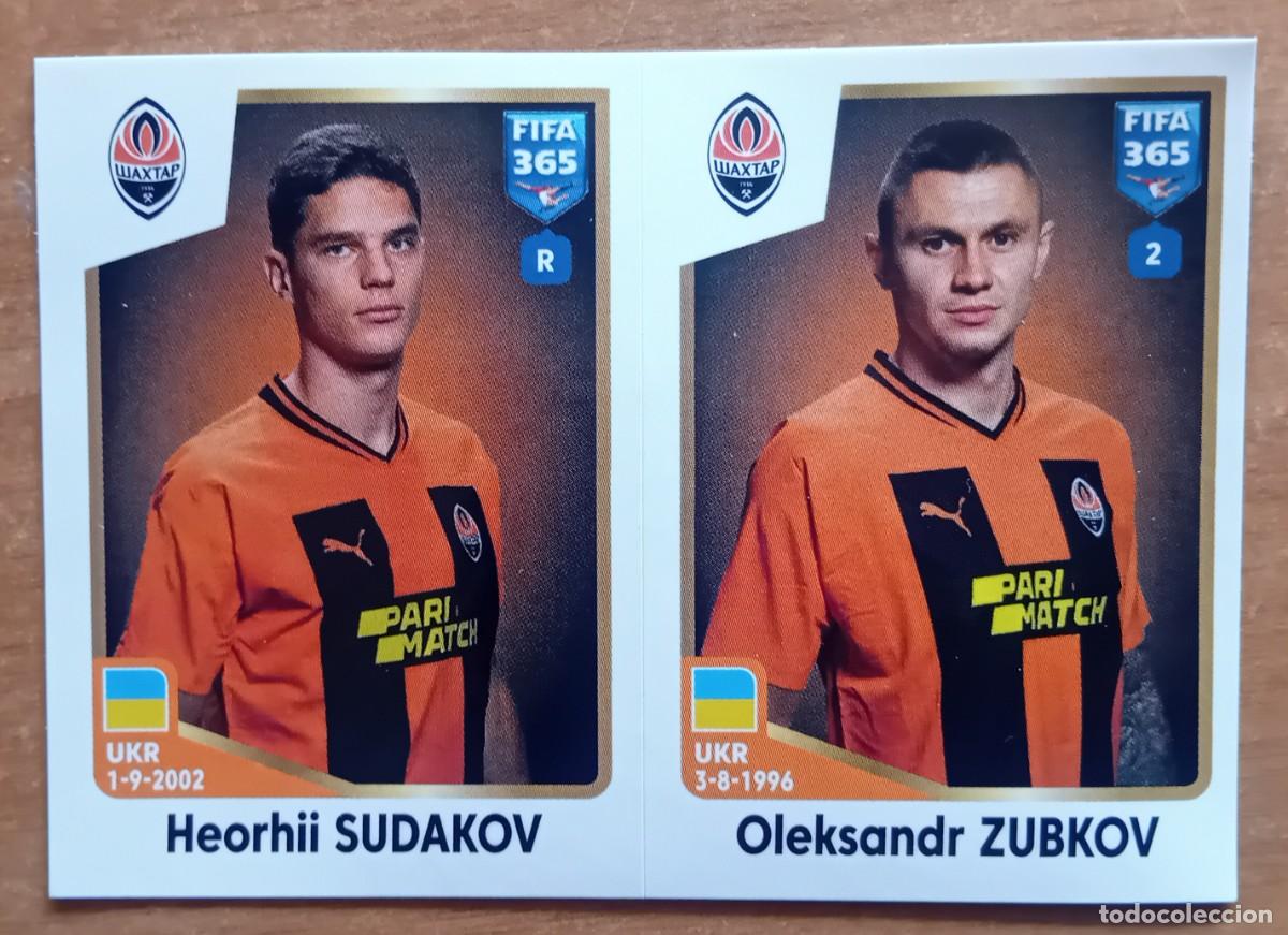 Cromos de f&uacute;tbol: Figurina Panini 2022-23 Cromo Fifa 365 2023 Suadkov Zubkov Shakthar Donetsk n 418