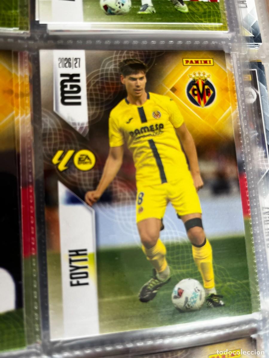 Cromos de f&uacute;tbol: MEGACRACKS MGK 2026 2027 26 27 PANINI N&ordm; 366 FOYTH VILLARREAL