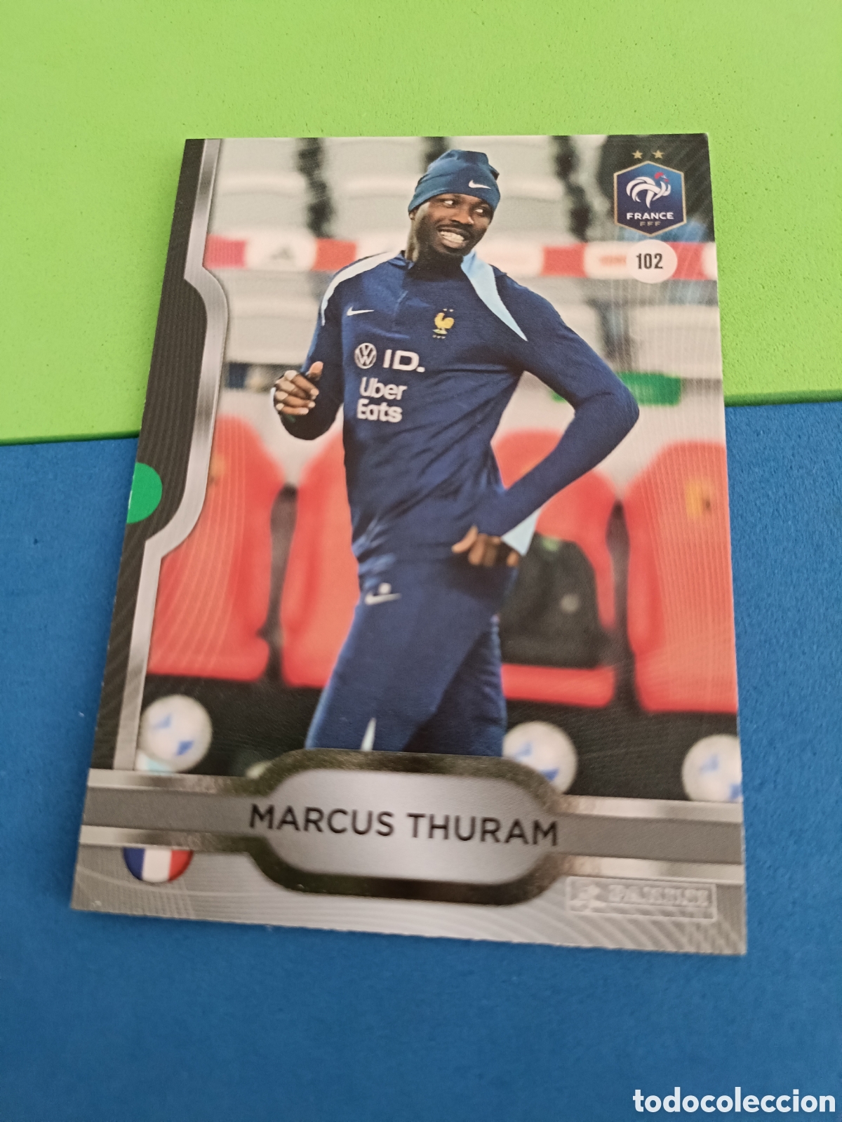 Cromos de f&uacute;tbol: PANINI FFF BLEU COLLECTIF 2025 - 102 Thuram