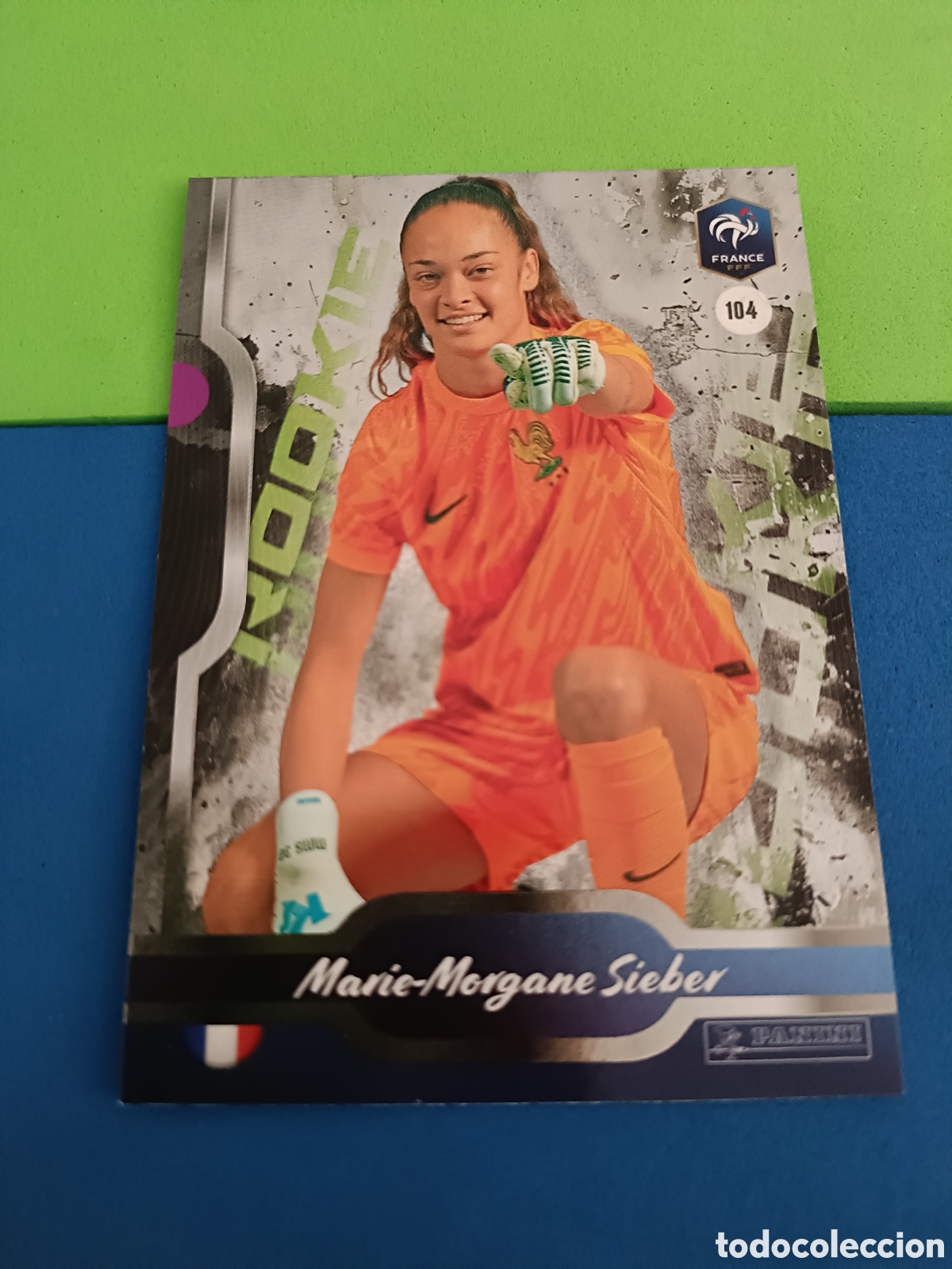 Cromos de f&uacute;tbol: PANINI FFF BLEU COLLECTIF 2025 brillante - 104 Sieber