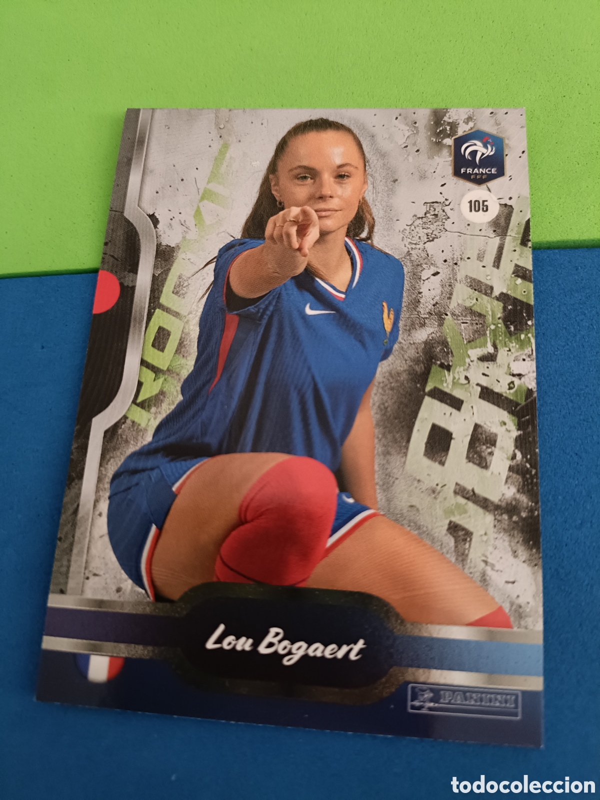 Cromos de f&uacute;tbol: PANINI FFF BLEU COLLECTIF 2025 brillante - 105 Bogaert