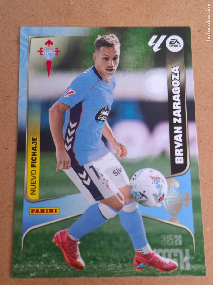 Cromos de f&uacute;tbol: MEGACRACKS 2025 2026 25 26 - 471 BRYAN ZARAGOZA - R.C. CELTA - CP13