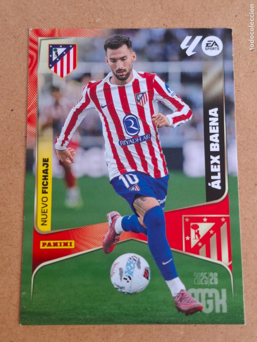 Football Stickers: MEGACRACKS 2025 2026 25 26 - 447 &Aacute;LEX BAENA - AT. MADRID - CP13