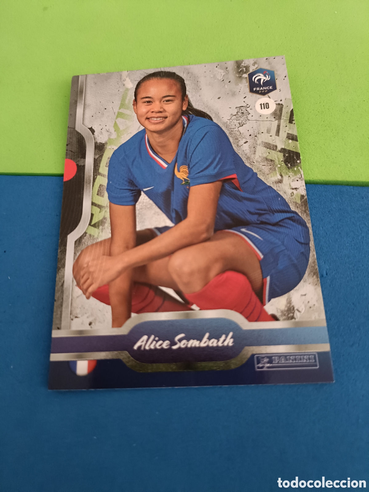 Football Stickers: PANINI FFF BLEU COLLECTIF 2025 brillante - 110 Sombath