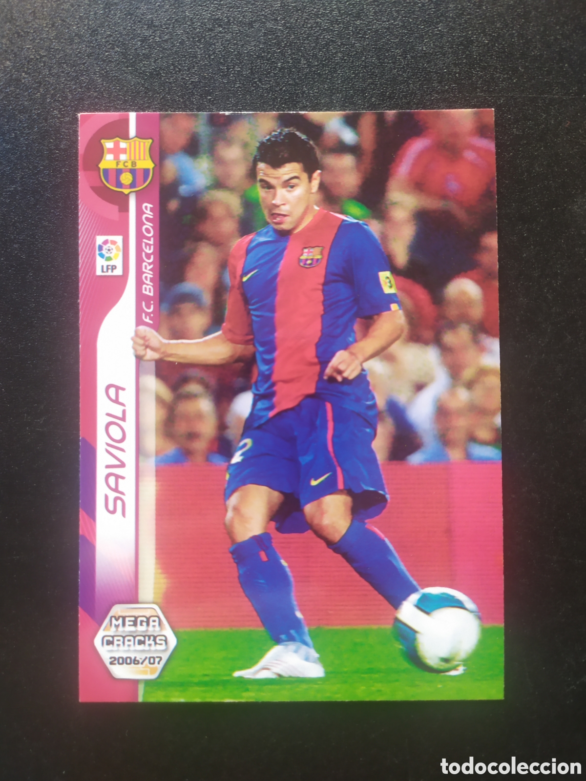 Cromos de f&uacute;tbol: Megacracks 2006 2007 06 07 panini Saviola n&deg; 51 bis Barcelona
