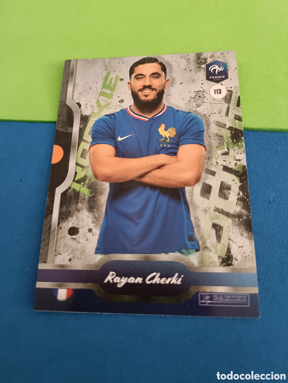 Cromos de f&uacute;tbol: PANINI FFF BLEU COLLECTIF 2025 brillante - 113 Cherki
