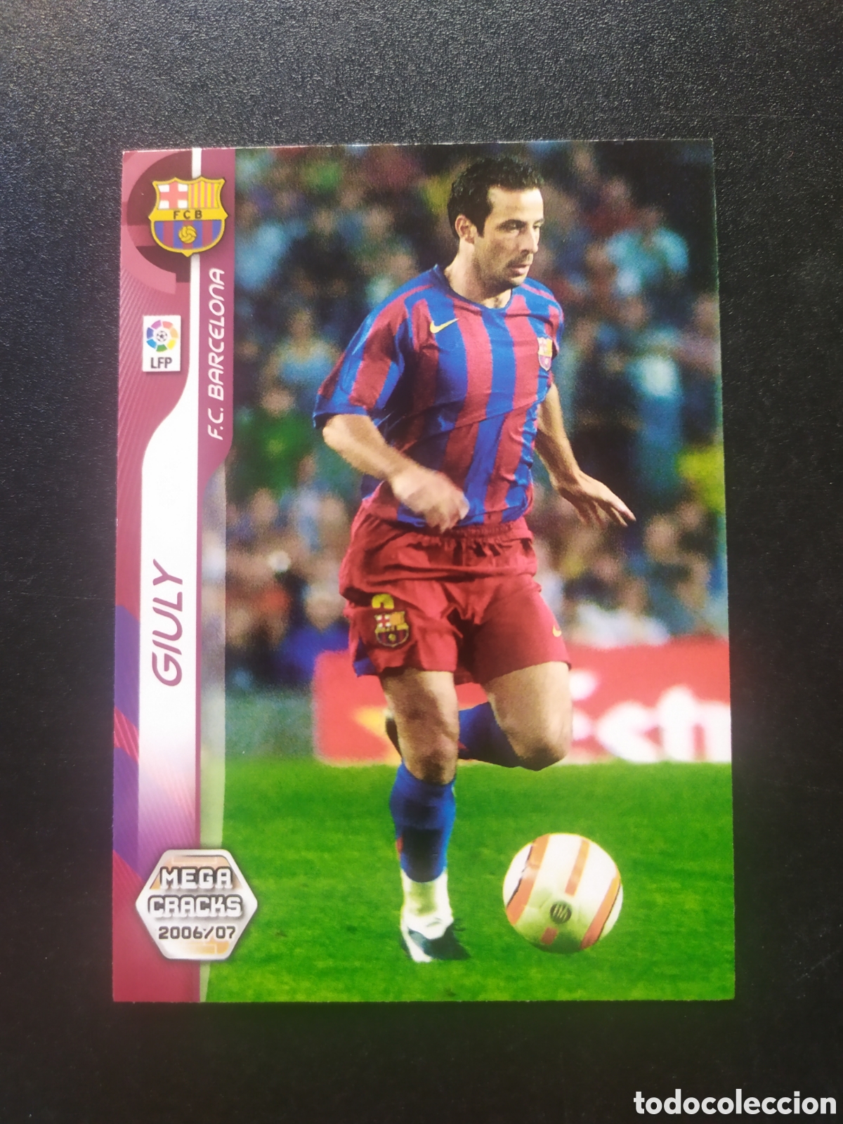 Cromos de f&uacute;tbol: Megacracks 2006 2007 06 07 panini Giuly n&deg; 51 Barcelona