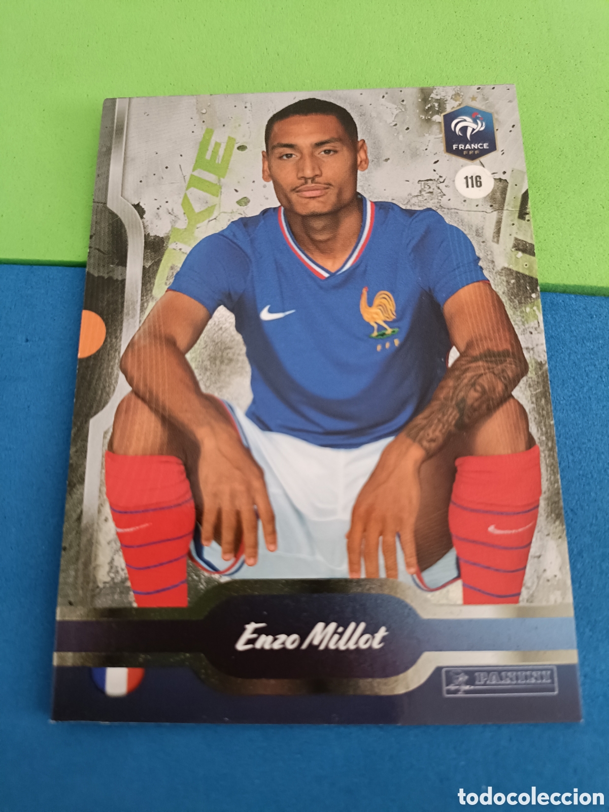 Cromos de f&uacute;tbol: PANINI FFF BLEU COLLECTIF 2025 brillante - 116 Millot