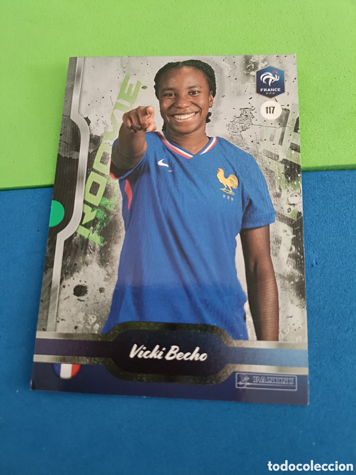 Cromos de f&uacute;tbol: PANINI FFF BLEU COLLECTIF 2025 brillante - 117 Becho