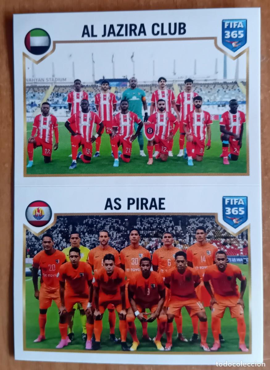 Cromos de f&uacute;tbol: Figurina Panini 2022-23 Cromo Fifa 365 2023 squadra team alineaci&oacute;n Al Jazira AS Pirae n 430