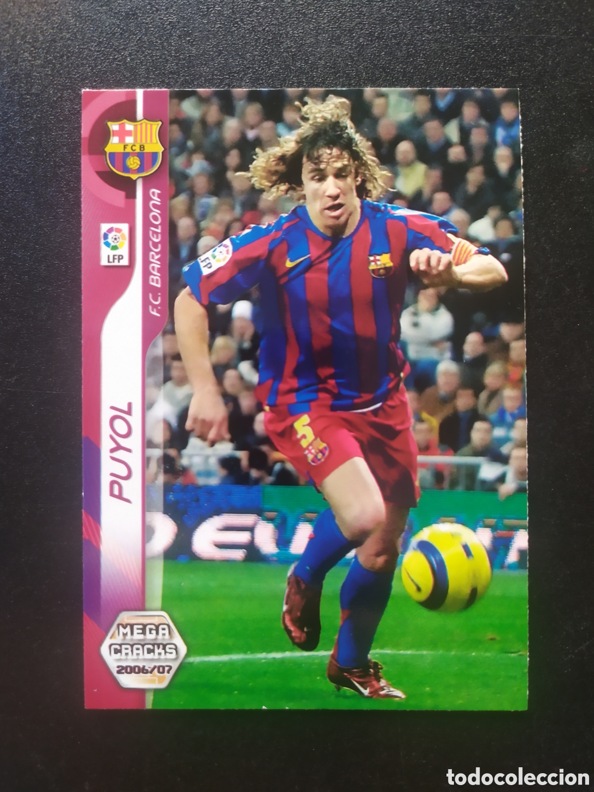 Cromos de f&uacute;tbol: Megacracks 2006 2007 06 07 panini Puyol n&deg; 41 Barcelona