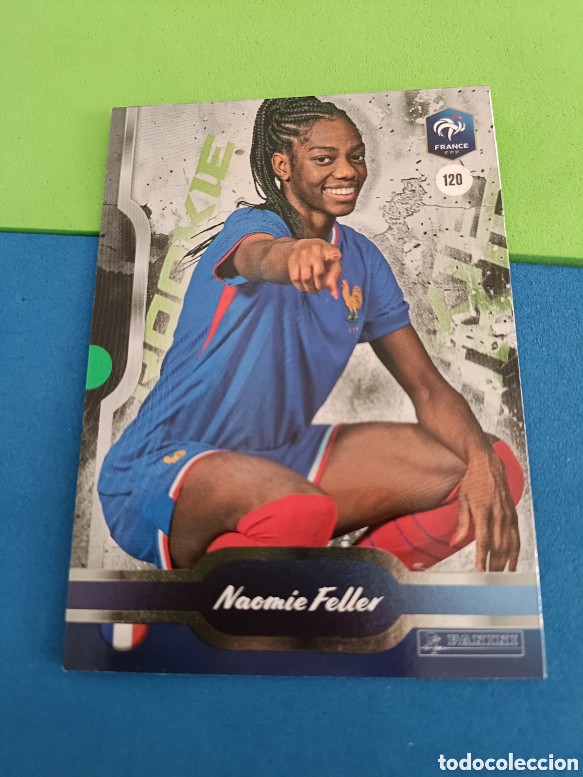 Cromos de f&uacute;tbol: PANINI FFF BLEU COLLECTIF 2025 brillante - 120 Feller