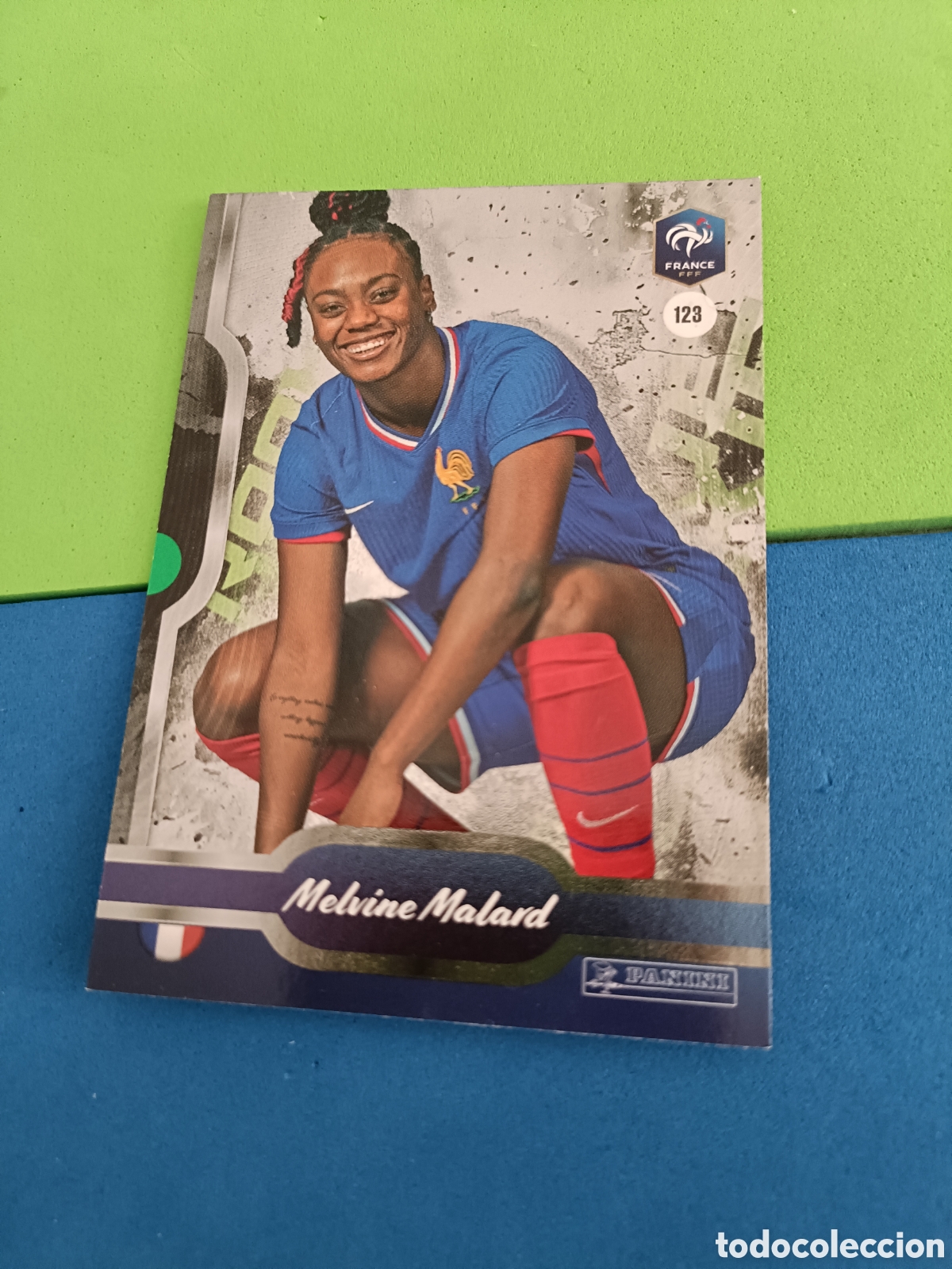 Cromos de f&uacute;tbol: PANINI FFF BLEU COLLECTIF 2025 brillante - 123 Mallard
