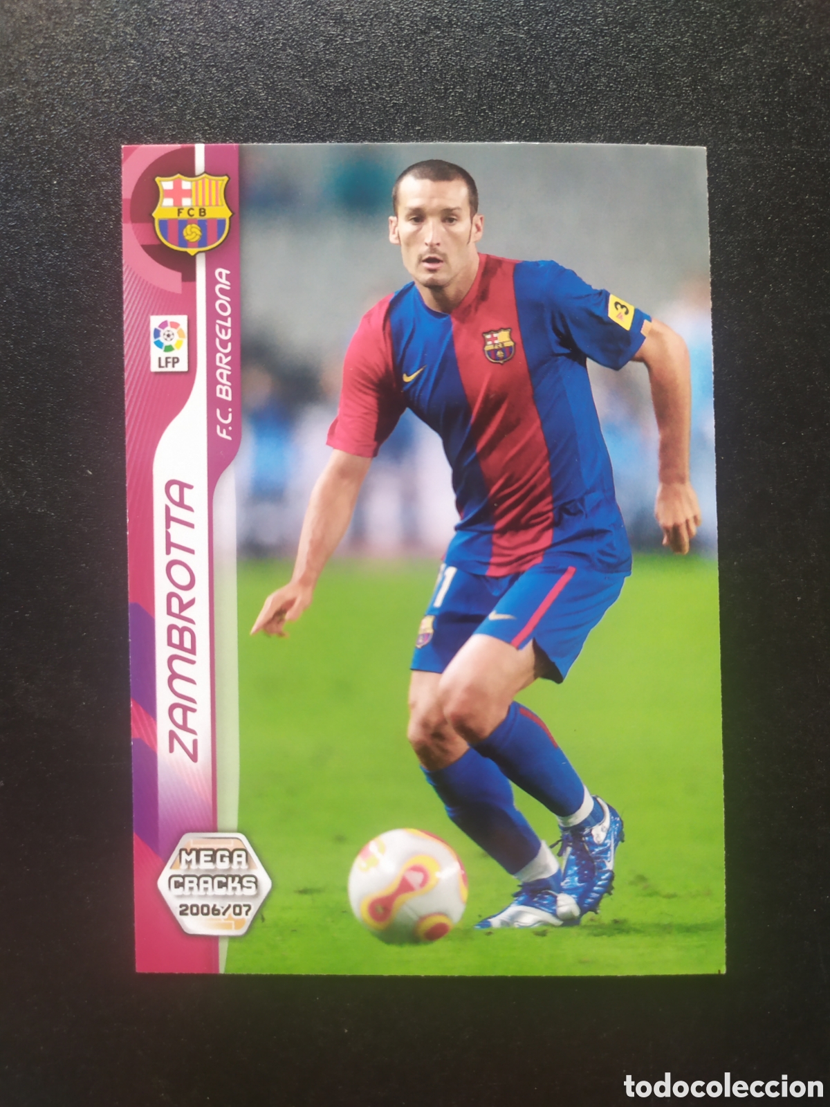 Cromos de f&uacute;tbol: Megacracks 2006 2007 06 07 panini Zambrotta n&deg; 48 bis Barcelona