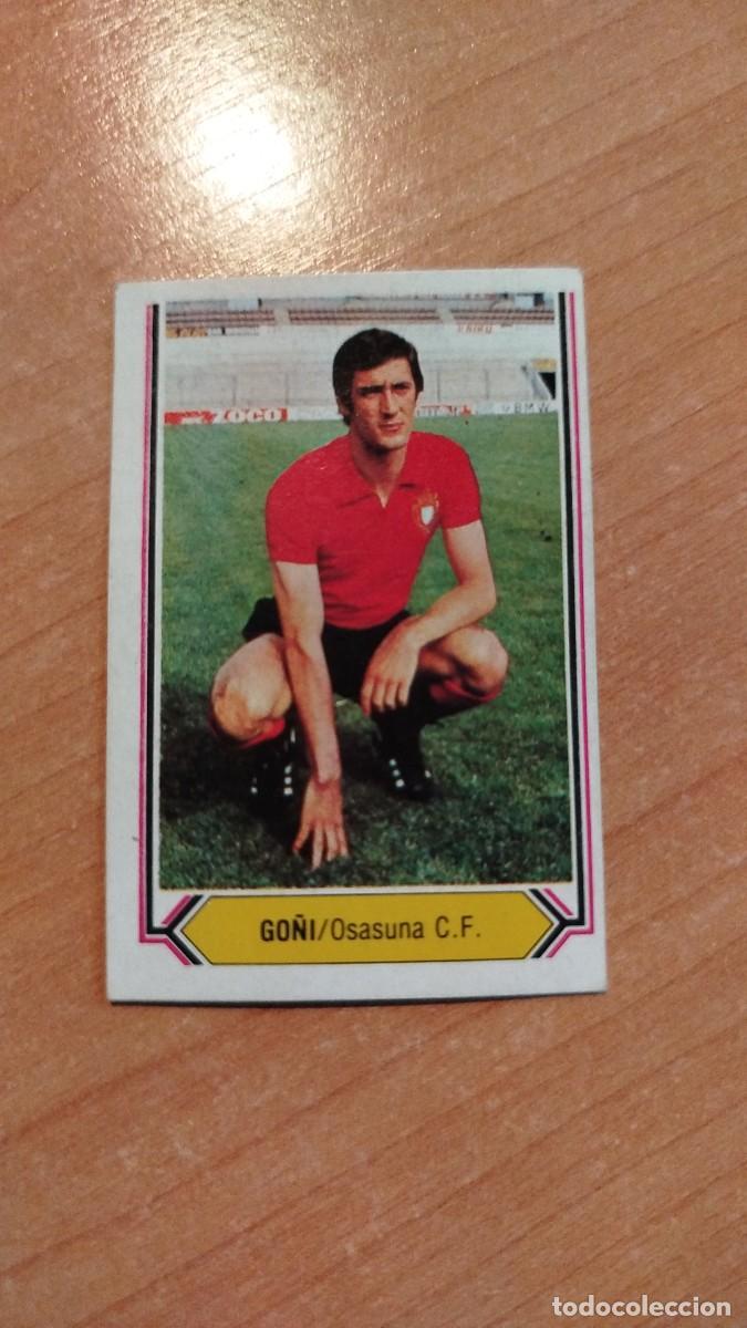 Cromos de f&uacute;tbol: LIGA ESPA&Ntilde;OLA 80/81 - OSASUNA CF - GO&Ntilde;I