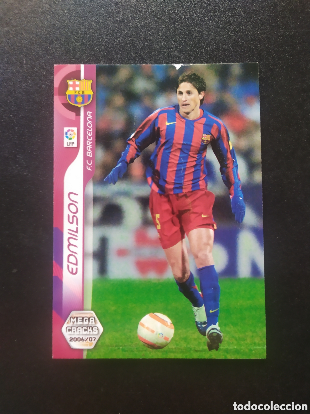 Cromos de f&uacute;tbol: Megacracks 2006 2007 06 07 panini Edmilson n&deg; 45 Barcelona