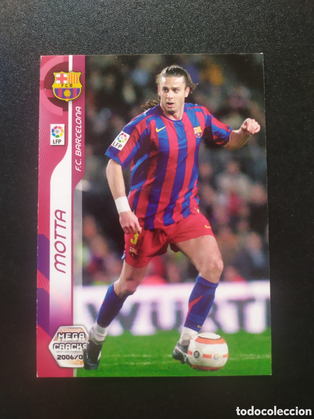 Cromos de f&uacute;tbol: Megacracks 2006 2007 06 07 panini Motta n&deg; 46 Barcelona