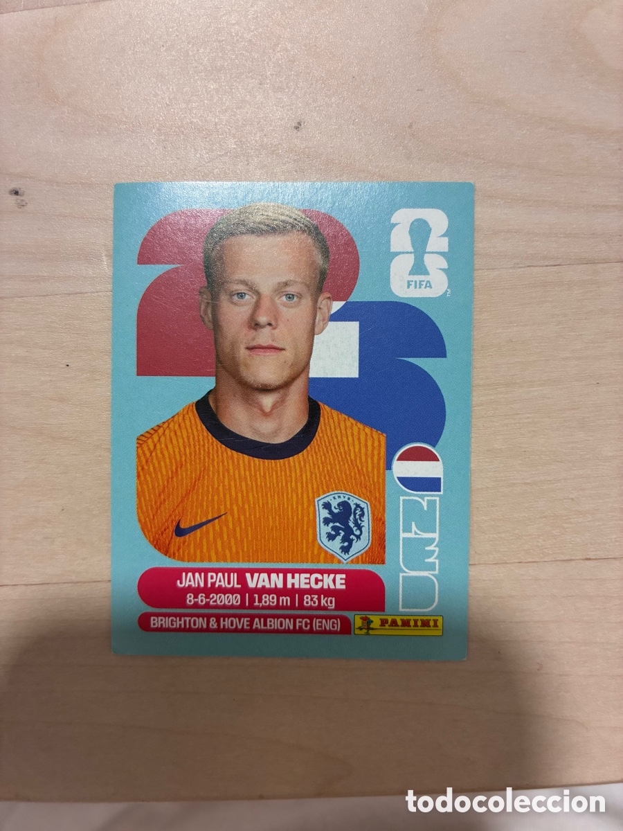 Cromos de f&uacute;tbol: Cromos Panini Mundial 2026 - NED 9 Van Hecke