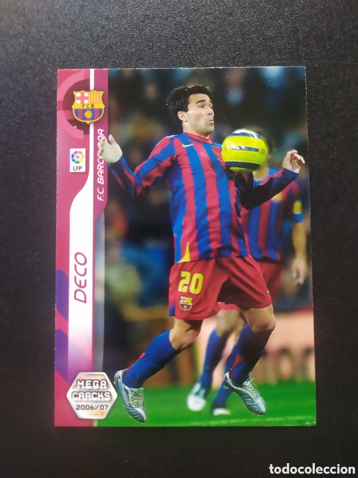 Football Stickers: Megacracks 2006 2007 06 07 panini Deco n&deg; 47 Barcelona