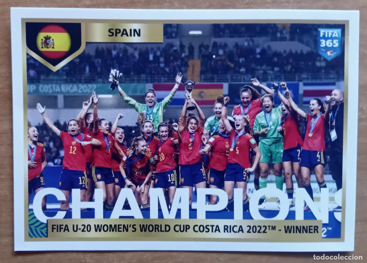 Cromos de f&uacute;tbol: Figurina Panini 2022-23 Cromo Fifa 365 2023 Fifa U-20 Women's World Cup Espa&ntilde;a Winner n 435
